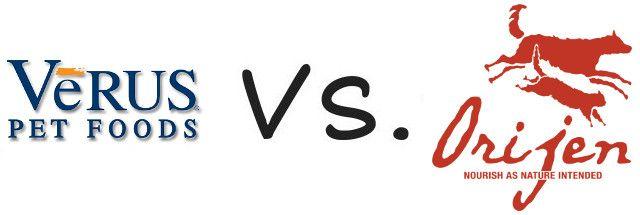 Orijen Logo - VeRUS vs. Orijen | Pet Food Brand Comparison | PawDiet