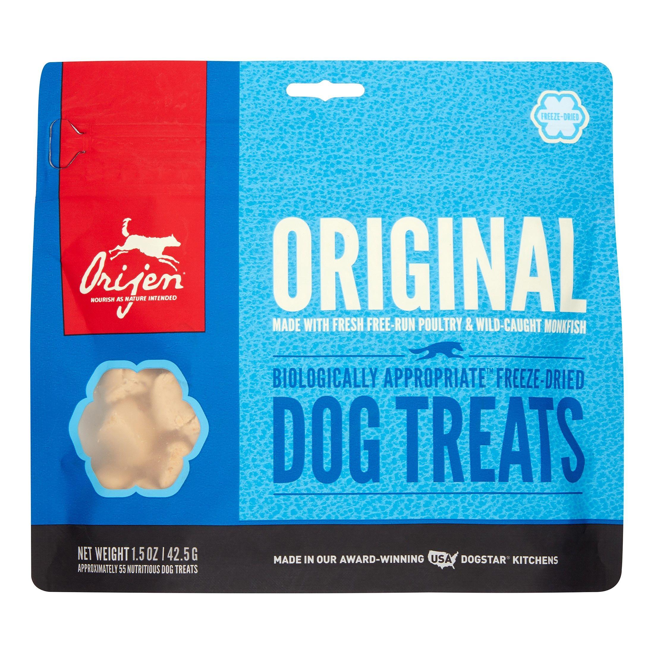 Orijen Logo - Orijen Original All Stages Freeze Dried Dog Treats, 1.5 Oz