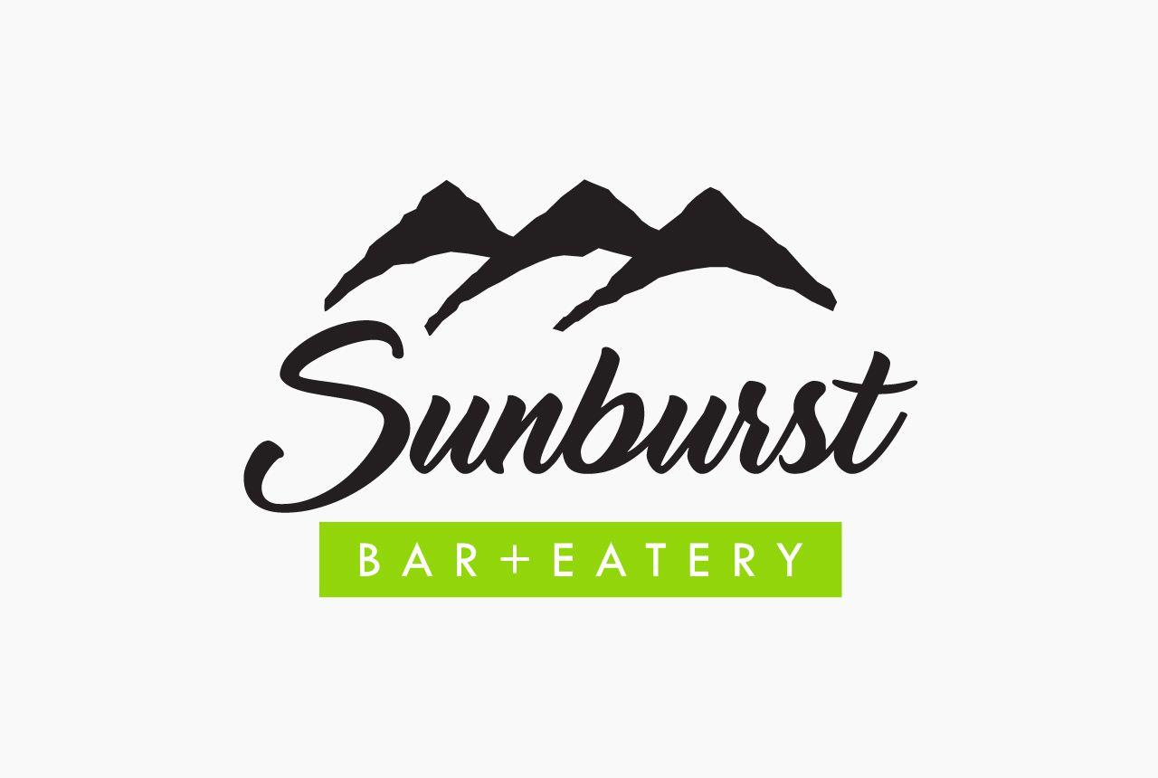 Sunburst Logo - Sunburst Bar + Eatery at Sun Peaks Resort by Harv Craven Design