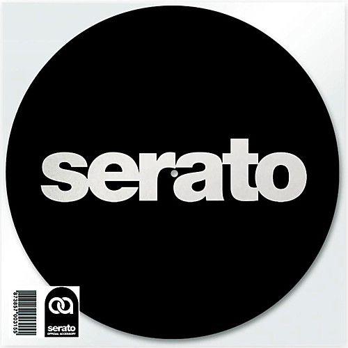 Serato Logo - SERATO Logo Slipmats (Pair) Black | Guitar Center