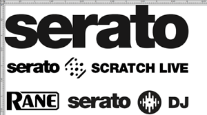 Serato Logo - SERATO SSL RANE DJ logo decal sticker vinyl sheet set. US Shipping ...