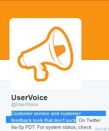 UserVoice Logo - How to Provide Feedback for SCCM ConfigMgr Intune via User Voice