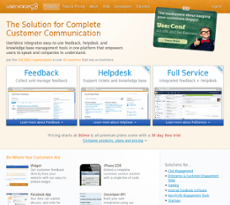 UserVoice Logo - UserVoice Competitors, Revenue and Employees Company Profile