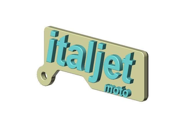 Italjet Logo - Italjet logo/keyring by shire - Thingiverse