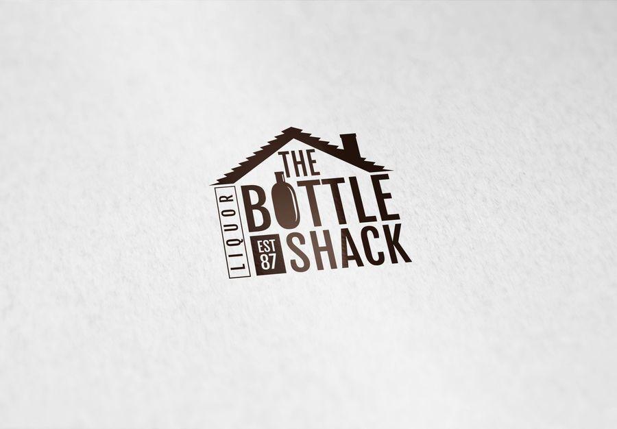 Shack Logo - Entry by Riteshakre for The Bottle Shack Logo Design