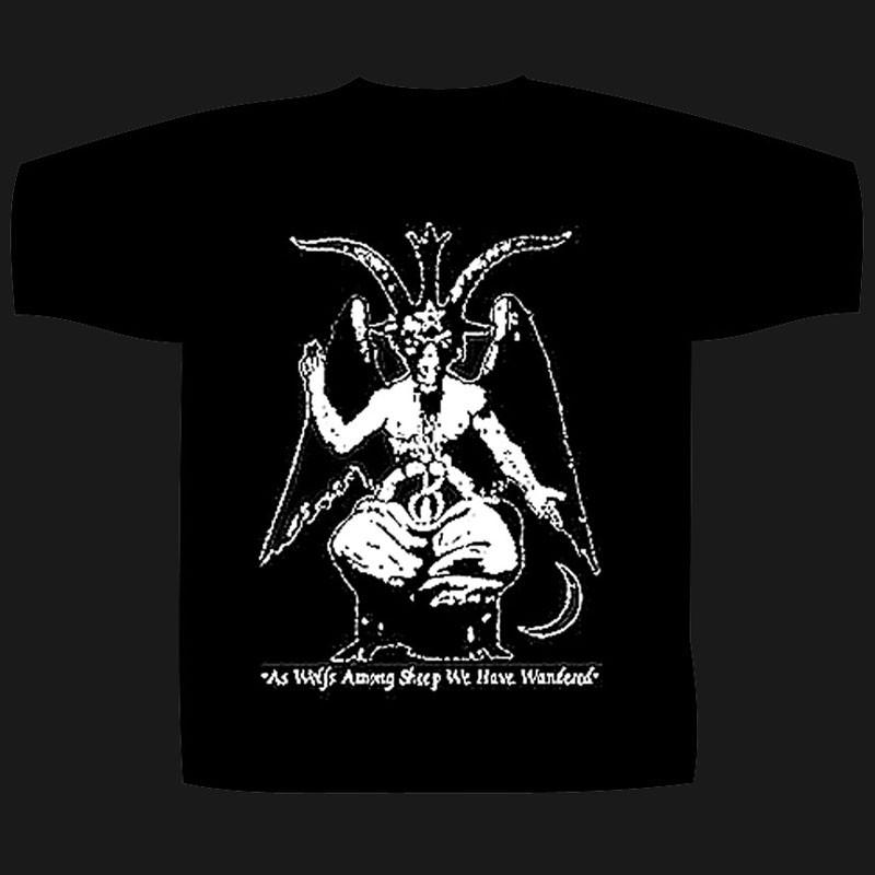 Darkthrone Logo - Darkthrone - Logo / Baphomet (T-Shirt) | Todestrieb