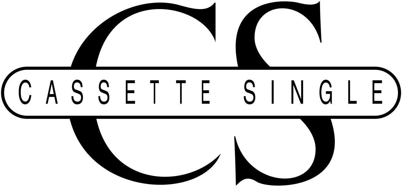 Single Logo - File:Cassette single logo.svg