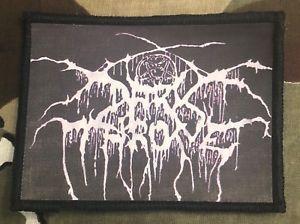 Darkthrone Logo - Dark Throne Logo Printed Patch D046P Bathory Emperor Enslaved | eBay