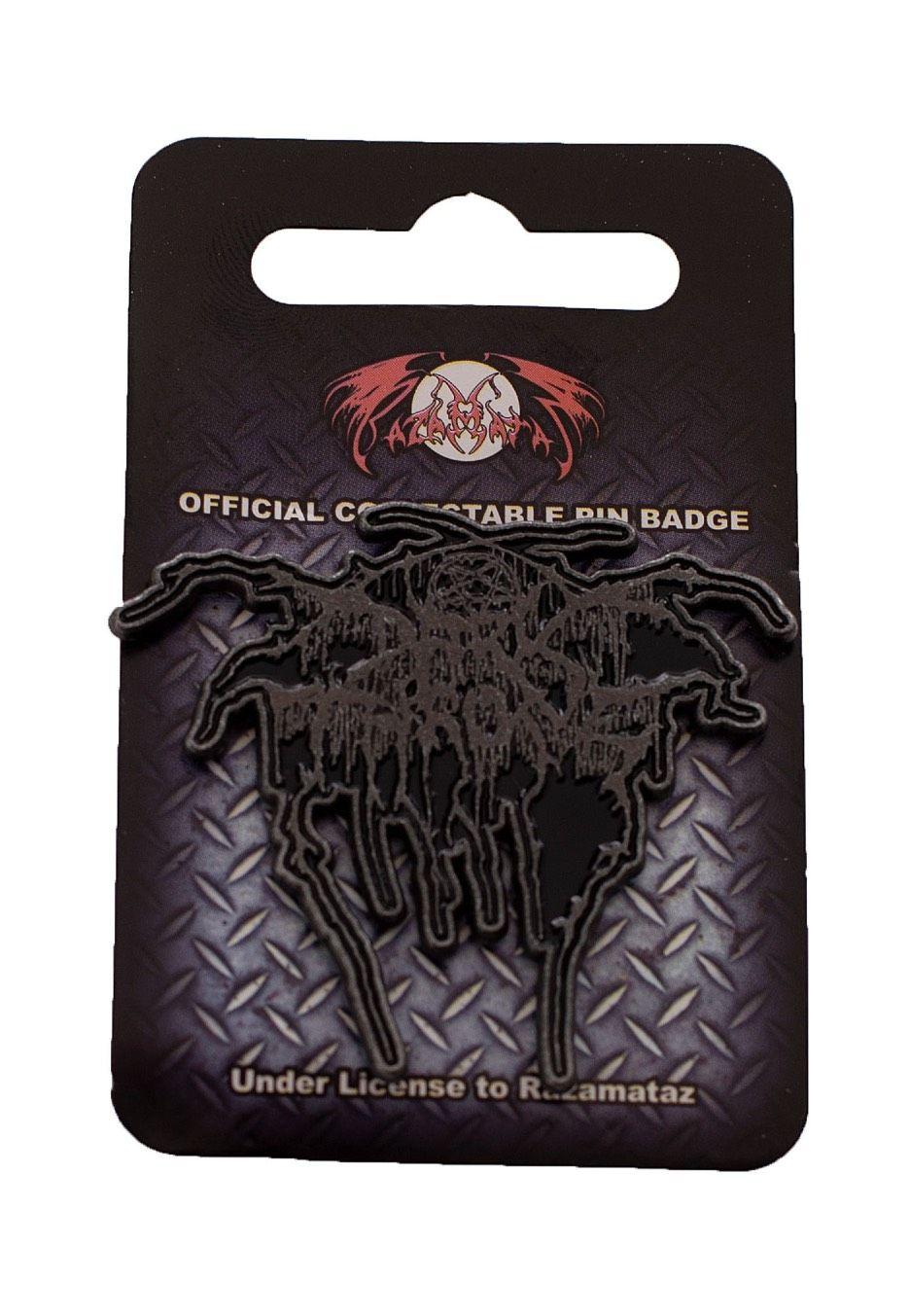 Darkthrone Logo - Darkthrone - Logo - Pin - Official Black Metal Merchandise Shop ...