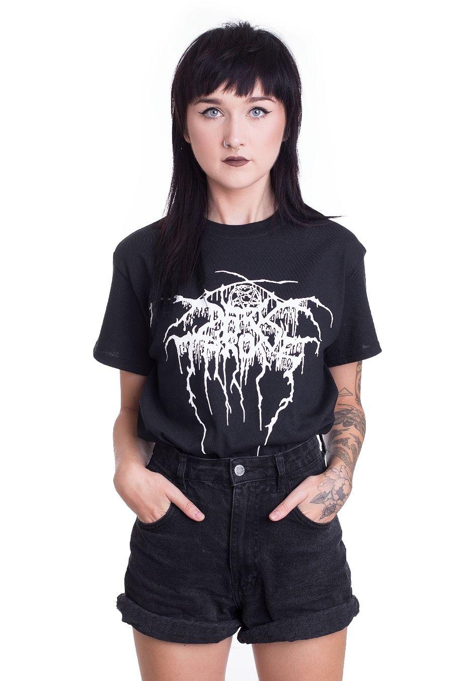 Darkthrone Logo - Darkthrone - Logo - T-Shirt - Official Black Metal Merchandise Shop ...