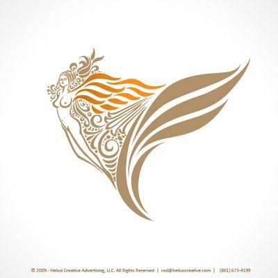 Mythology Logo - Nymph form Greek Mythology (FOR SALE) | Logo Design Gallery ...