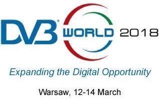 DVB Logo - DVB World 2018, WarsawHbbTV