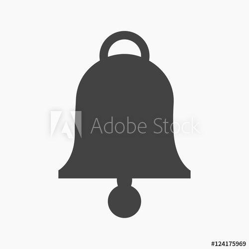 Handbell Logo - Bell icon vector, Alarm, service bell, handbell sign Isolated