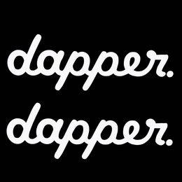 Dapper Logo - JDM dapper Culture Car Windows Bumper Vinyl Sticker Decal Graphics