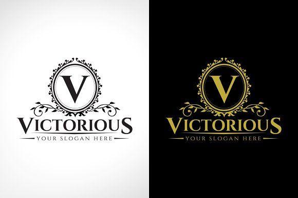 Victorious Logo - Victorious Luxury Logo Logo Templates Creative Market