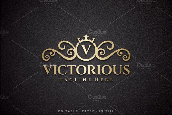 Victorious Logo - Victorious V Logo Logo Templates Creative Market