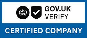 Gov.uk Logo - GOV.UK Verify. Royal Mail Group Ltd