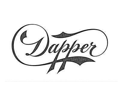 Dapper Logo - Dapper by Dan Gretta | Graphic Design // Typography // Illustration ...