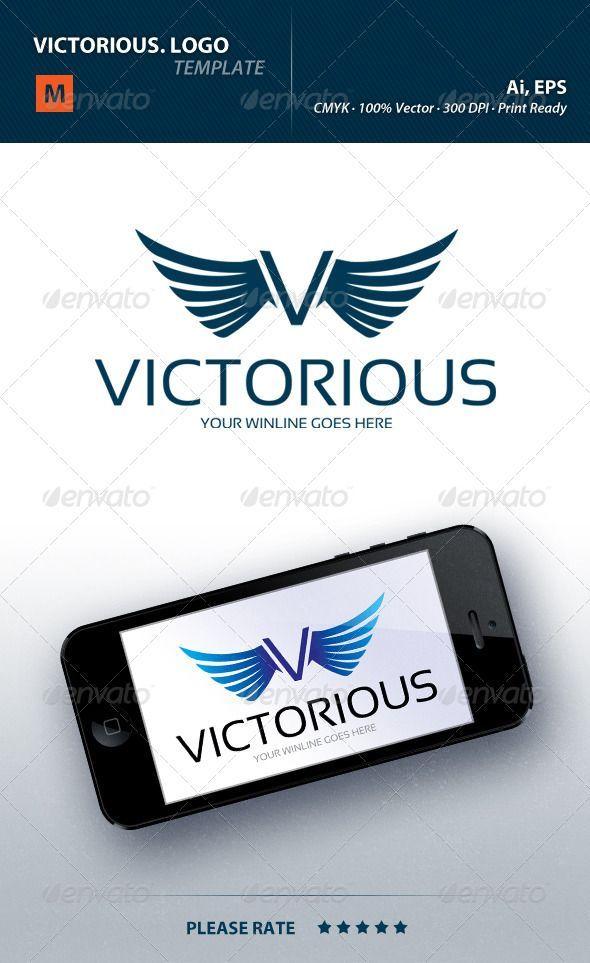 Victorious Logo - Victorious Logo #GraphicRiver Here is a 'Victorious Logo' for you to