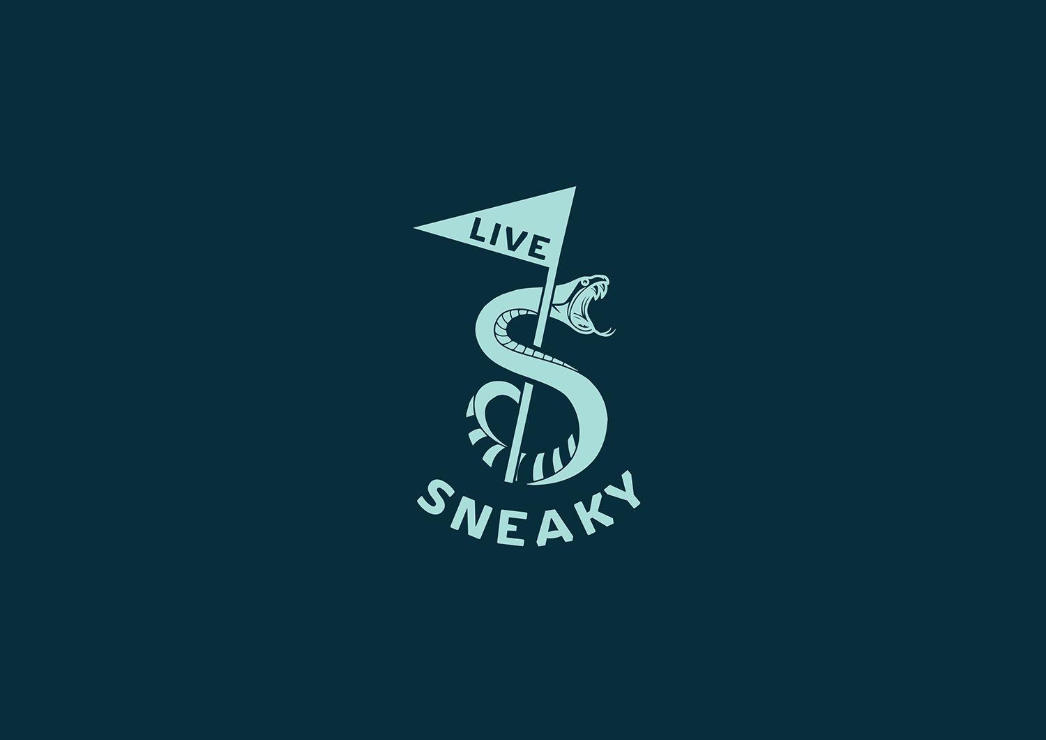 Sneaky Logo - Elegant, Playful, Clothing Logo Design for Live Sneaky