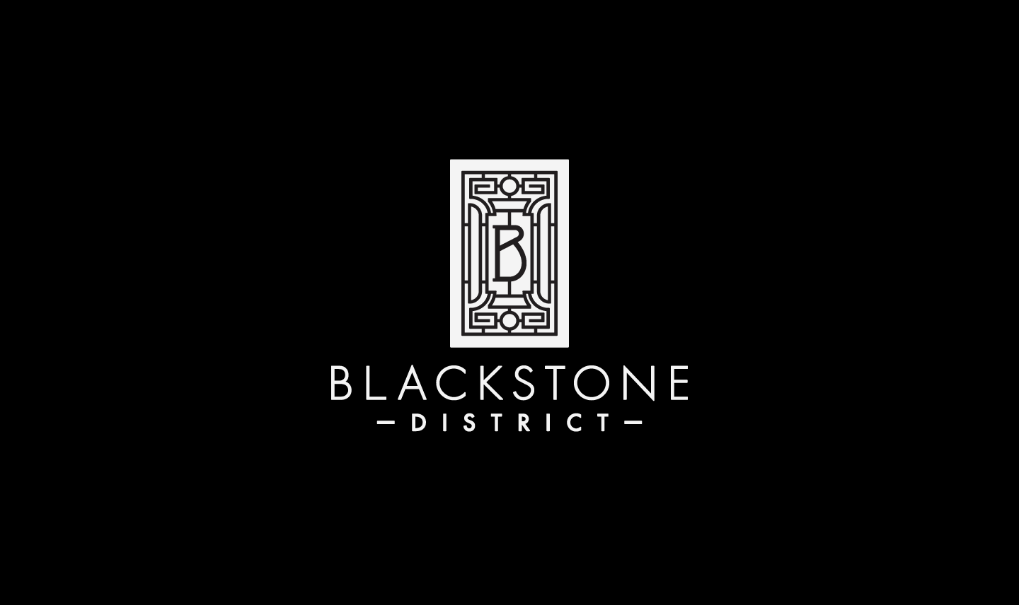 Blackstone Logo - Oxide Design Co. | Blackstone District logo