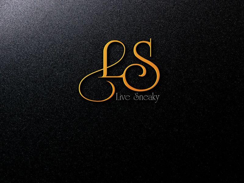 Sneaky Logo - Elegant, Playful, Clothing Logo Design for Live Sneaky