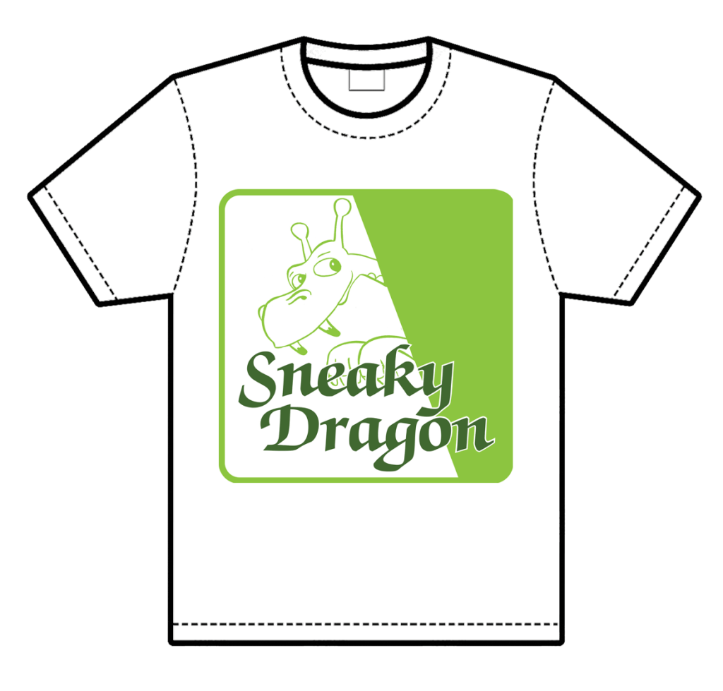 Sneaky Logo - Sneaky Dragon Logo T-Shirt