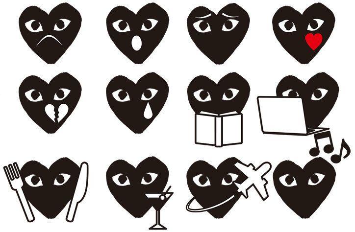 Comme Des Garcons Logo - It's Nice That | Comme des Garçons emojis bring high fashion to your ...