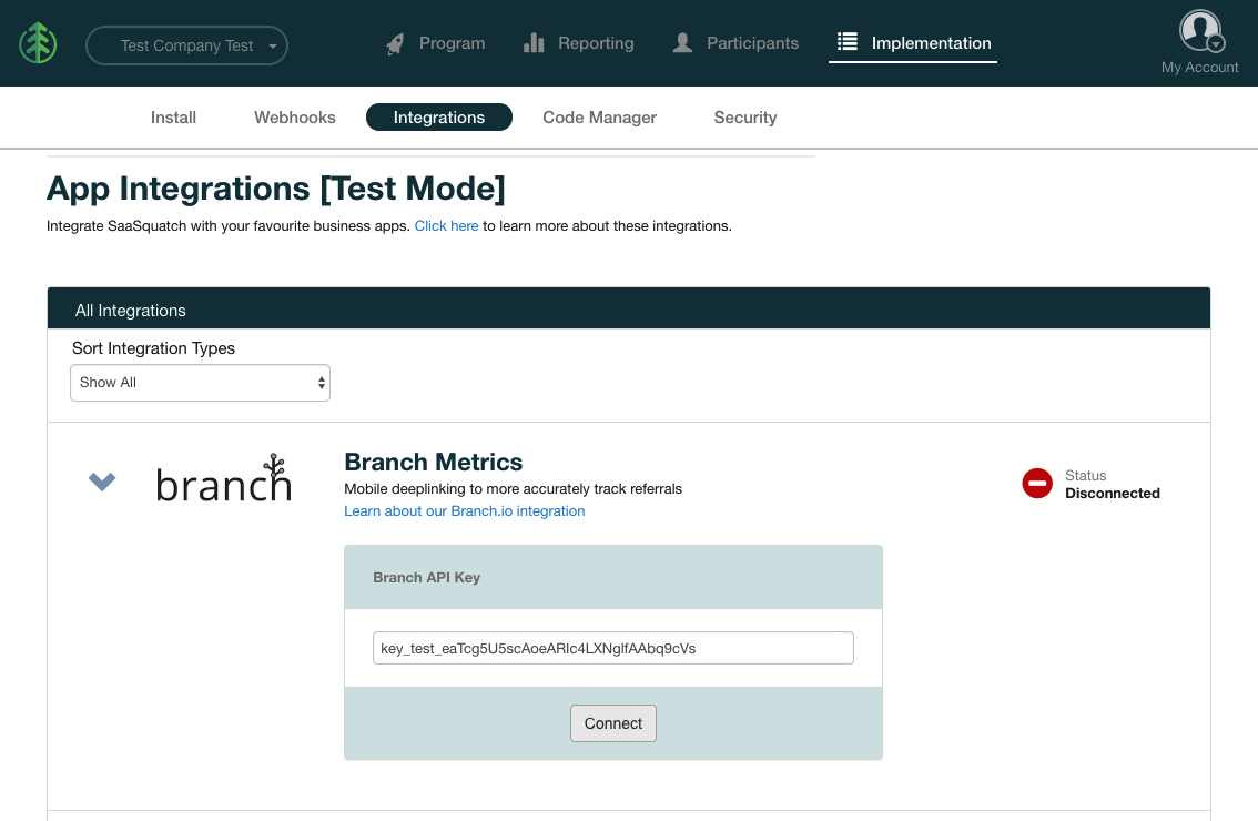 Branch.io Logo - Branch Metrics Integration - Quickstart | SaaSquatch Developer Center