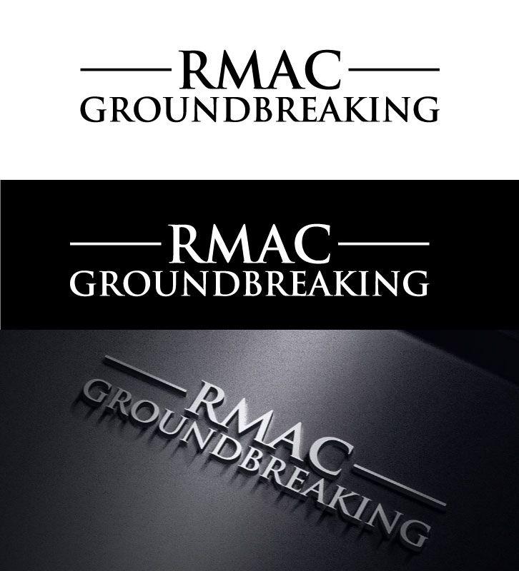 RMAC Logo - Bold, Masculine, Construction Logo Design for Rmac Groundbreaking by ...