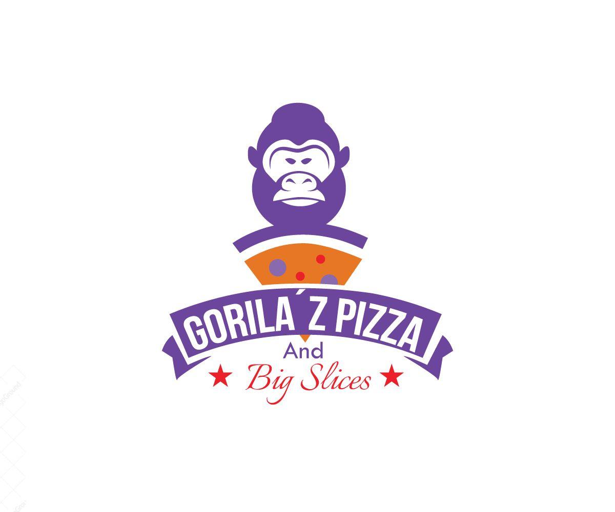 Zpizza Logo - Playful, Economical, Pizza Delivery Logo Design for Gorila´z Pizza