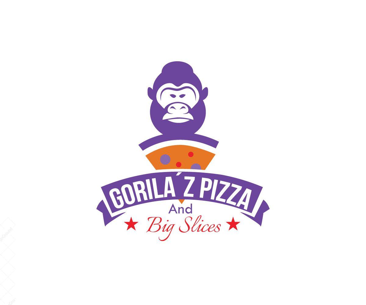 Zpizza Logo - Playful, Economical, Pizza Delivery Logo Design for Gorila´z Pizza ...