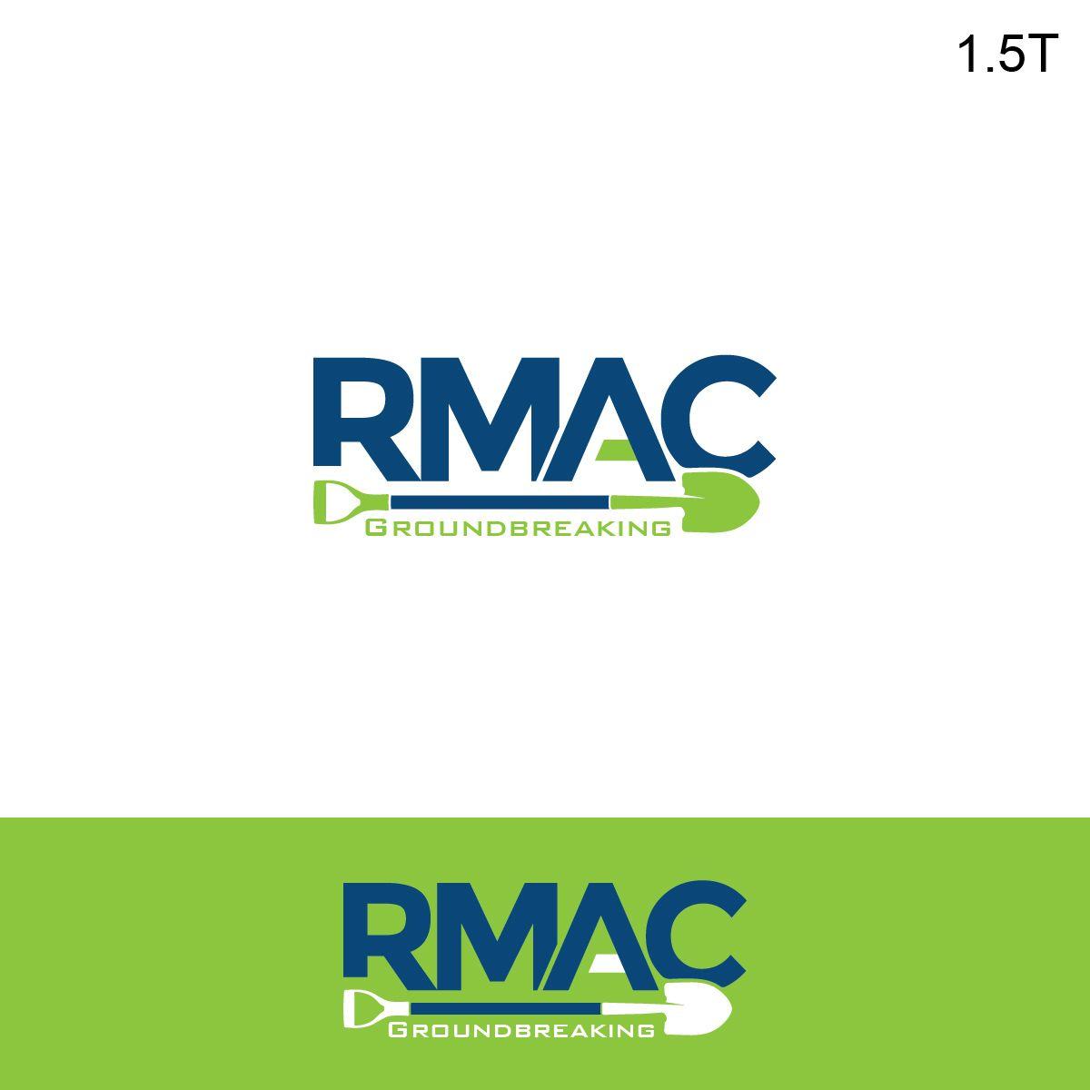 RMAC Logo - Bold, Masculine, Construction Logo Design for Rmac Groundbreaking