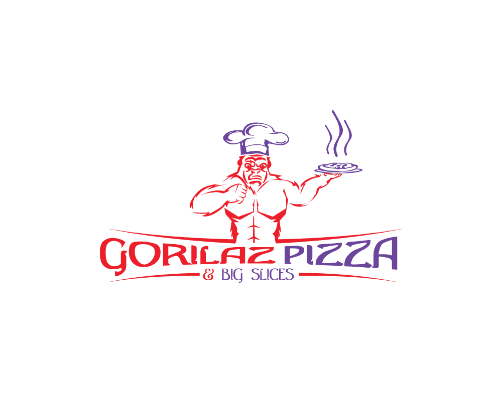 Zpizza Logo - Playful, Economical, Pizza Delivery Logo Design for Gorila´z Pizza ...