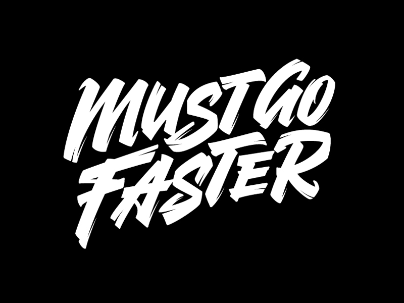 Faster Logo - Must Go Faster by Quite So | Dribbble | Dribbble