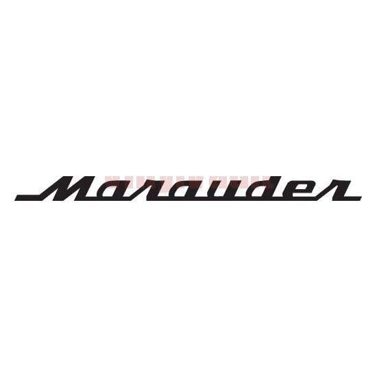 Marauder Logo - Suzuki Marauder Logo Vinyl Car Decal