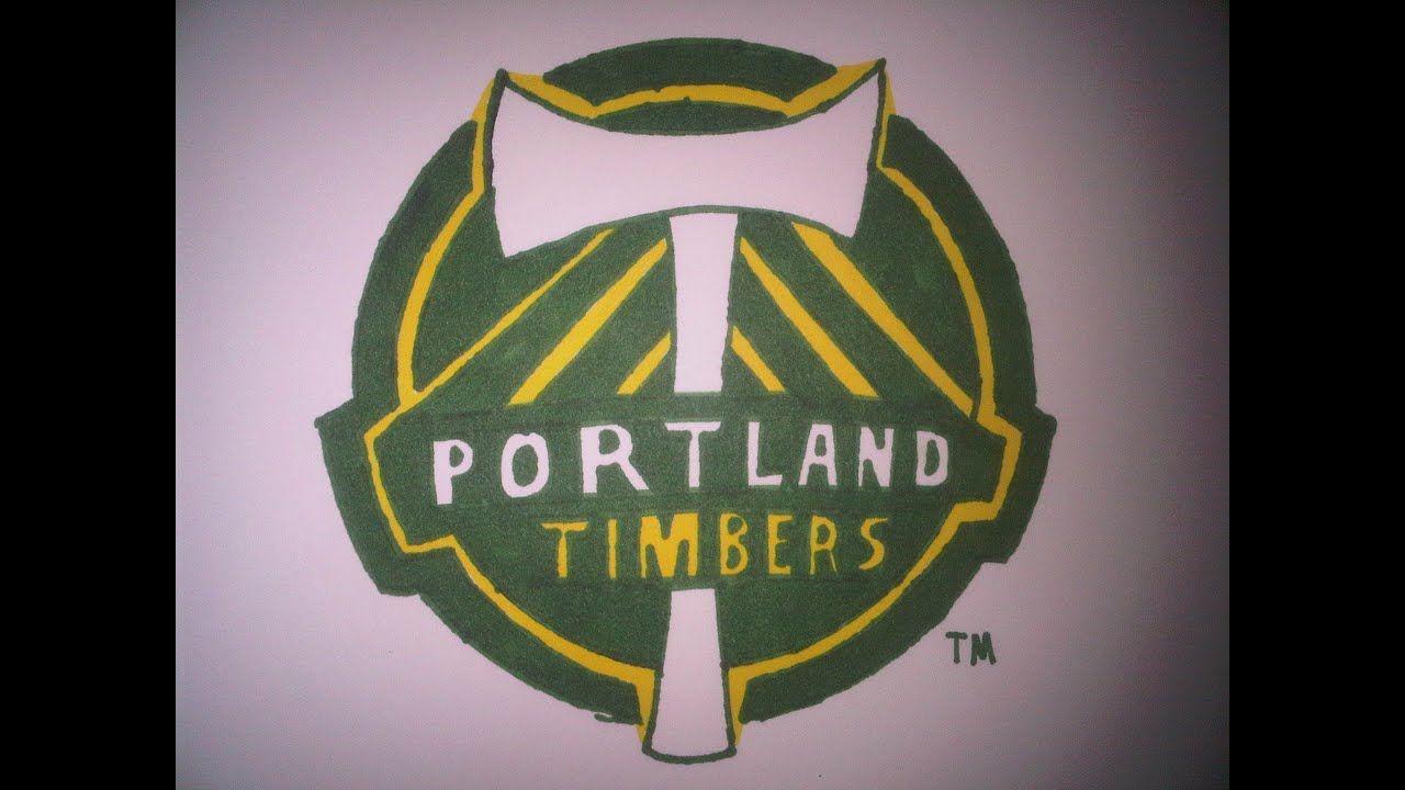 Timbers Logo - How to Draw the Portland Timbers logo - YouTube