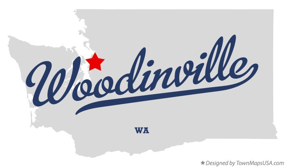 Woodinville Logo - Map of Woodinville, WA, Washington