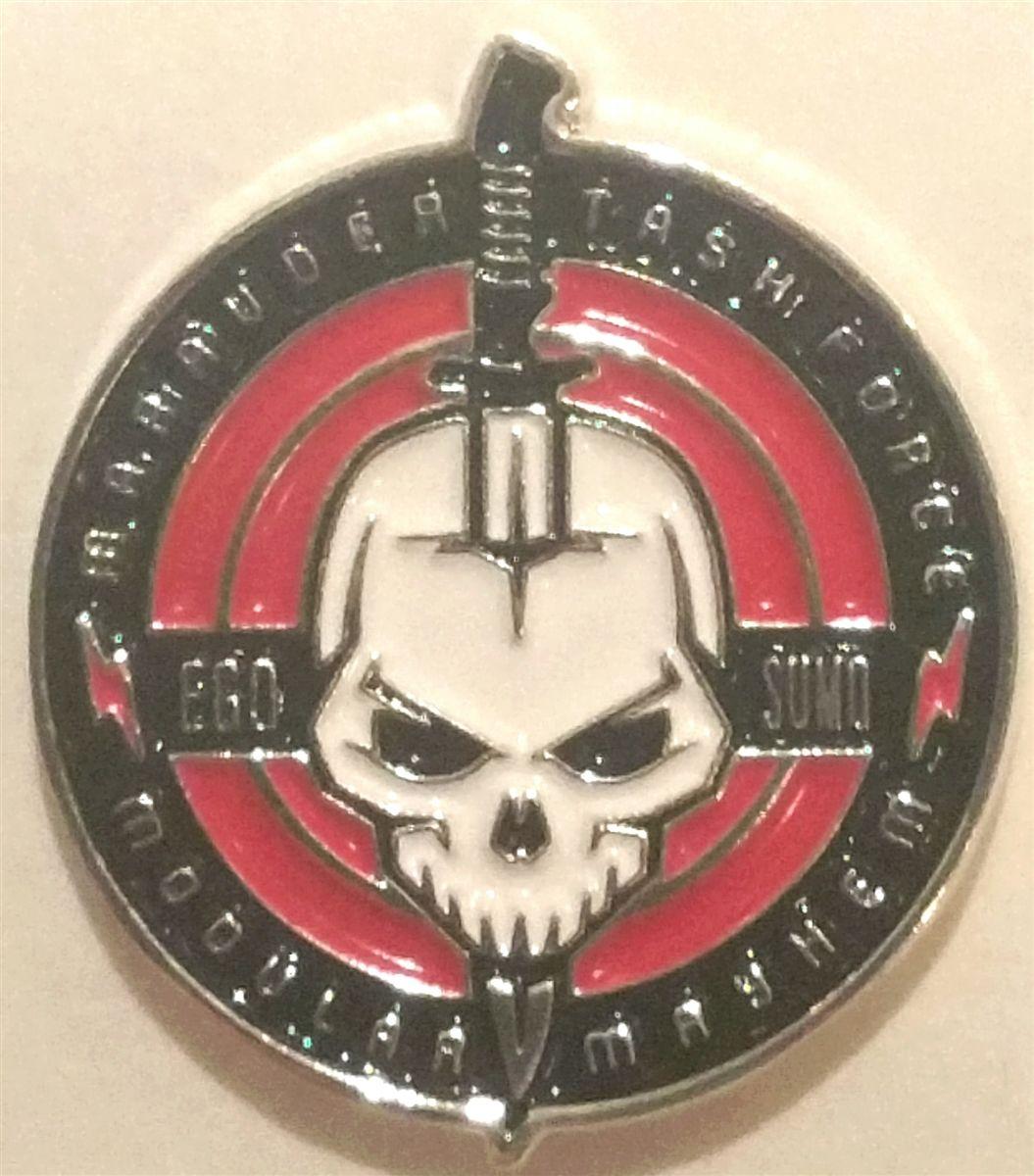 Marauder Logo - Marauder Task Force Logo Die Cast Metal 1 Inch Pin