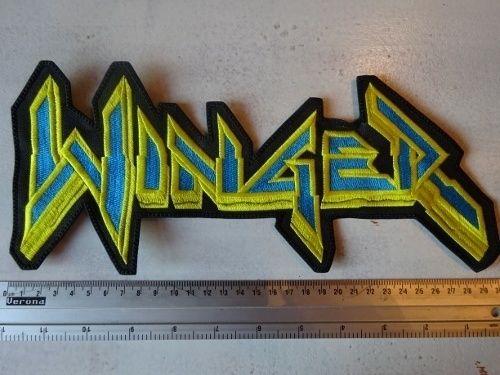 Winger Logo - WINGER - BLUE/YELLOW LOGO | Backpatches | Riffs Merchandise