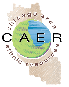 Caer Logo - Chicago Area Ethnic Handbook