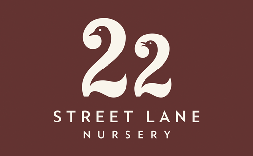 22 Logo - Elmwood Creates 'Luxury' Branding for 22 Street Lane Nursery - Logo ...