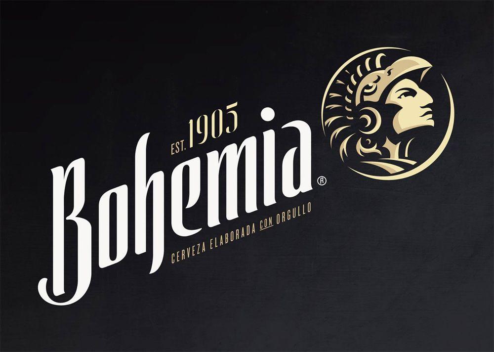 Bohemia Logo - Brand New: New Logo and Packaging for Bohemia by Elmwood