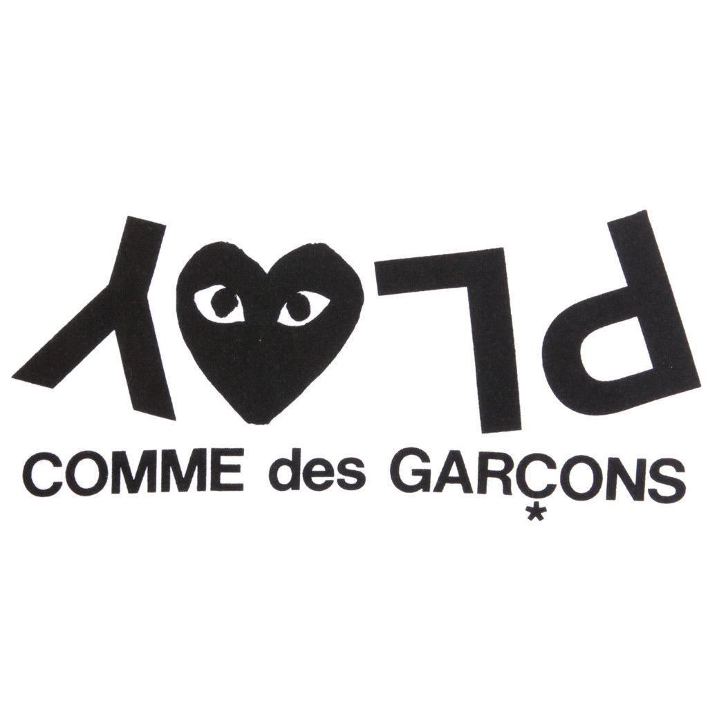Comme Des Garcons Logo - Play comme des garcons type typography font illustration ...