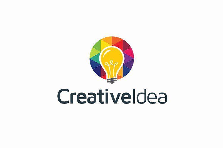 Idea Logo - Creative Idea Bulb Logo ~ Logo Templates ~ Creative Market