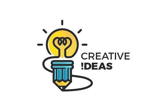 Idea Logo - Creative Idea Logo ~ Logo Templates ~ Creative Market