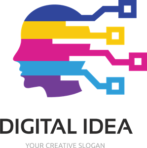 Idea Logo - Multicolor Digital Idea Logo Vector (.EPS) Free Download