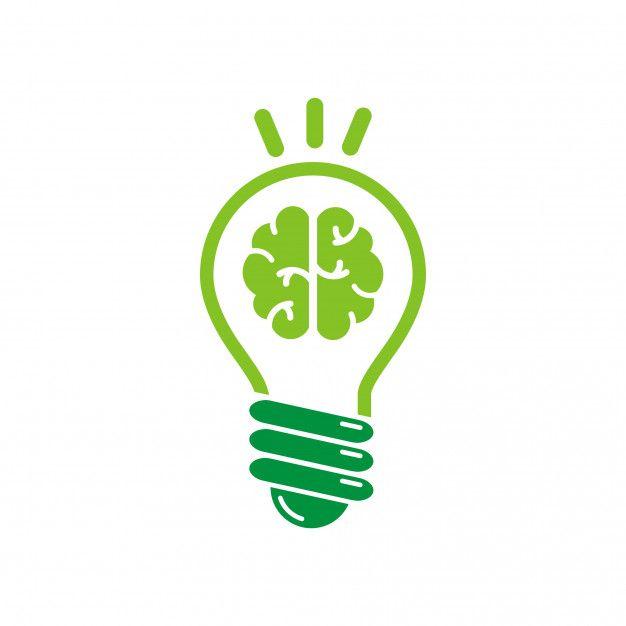 Idea Logo - Brain idea logo Vector | Premium Download