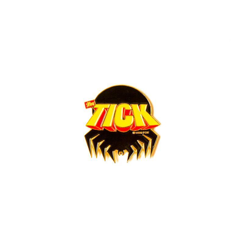Tick Logo - The Tick Logo Enamel Pin – Felt Good Co.