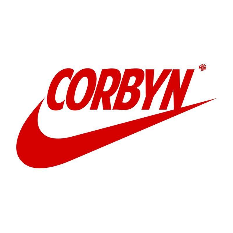 Tick Logo - Jeremy Corbyn Nike Tick Logo Labour. Cloud City 7